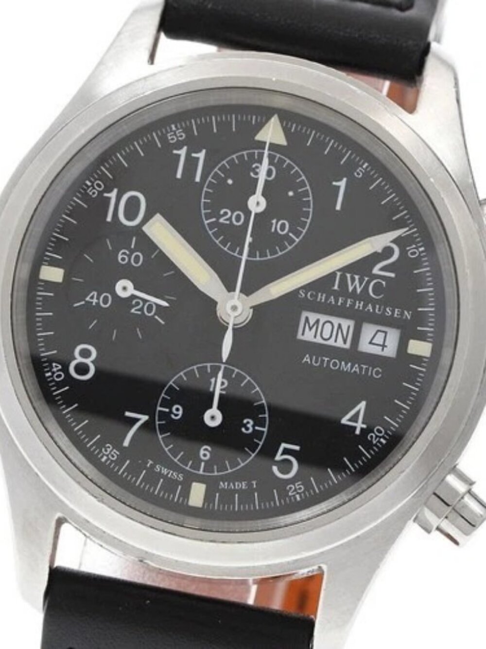 IWC SCHAFFHAUSEN Pilot Freeger IW370607 Chronograph Automatic Men's Watch_960125